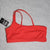 Cotton On Red one shoulder sports bra top. Red. New with Red