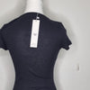 That's So Fetch Black Ribbed Mini Dress 8 AU