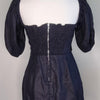 Verge Girl Black Linen Puff Sleeve Mini Dress Size 8 AU