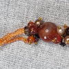 Carnelian &amp; Garnet Gemstone Beaded Necklace