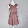 Angel Biba Mocha Multiway Convertible Dress Size 8 AU