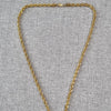 24K yellow gold plated rope chain ladies ladiesgoldchain