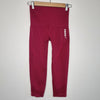 Gymshark Red Seamless 3/4 leggings - Size XS