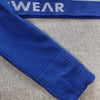 Ryderwear Blue Long Sleeve Crop Top Small