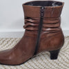 Sandler Brown Leather Ankle Boots – Size 36B (AU 5.5–6)