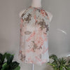 Forever New pretty floral halter top - lightweight, 8