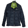 Kathmandu Women’s Puffer Jacket Black Green Lining Plus Bag Size AU 6
