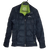 Kathmandu Women’s Puffer Jacket Black Green Lining Plus Bag Size AU 6