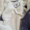 Piping Hot Corduroy Sherpa-Lined Jacket Blue Blue Size AU 8