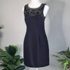 Forever New Black Beaded Cocktail Dress Size 8