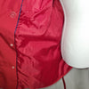 Savannah Red Double-Breasted Trench Coat Approx AU Red 14