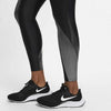 Nike Icon Clash Speed Tight Leggings Small Black Gold