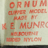 E. Munro ORNUM Clipper Evening Bag Black Mesh, Gold bag.