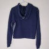Lorna Jane Navy Cropped Hoodie Size AU 8
