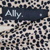 Ally Fashion Spot Print A-Line Skirt Size AU 8