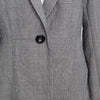 Perri Cutten 100 Wool Tailored Blazer Grey Size 10