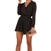 Showpo Women’s Black Long Sleeve Playsuit NWT Size 10 AU
