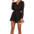 Showpo Women’s Black Long Sleeve Playsuit NWT Size 10 AU