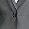 portmans Portman's Black blazer with 3 4 sleeves. Fully 8