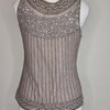 Alannah Hill Little Sparkle Beaded Sequin Silk Top Size 12