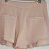 ZARA Basic Collection Layered Ruffle Shorts Pink Size 8 AU