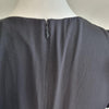 Portmans Grey Plaid & Black Pencil Skirt Dress 8 AU