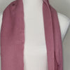 Jacqui E 100 Pure Wool Scarf Dusty Pink One Pink