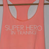 Lorna Jane Coral Super Hero Racerback Tank