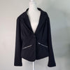 City Chic Black Blazer Black Size AU 16