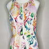 Minty Meets Munt Vera Mini Dress Neon Rose Print Size 12 AU NWT