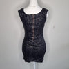 Minkpink Black Sequin Party Mini Dress Black XS
