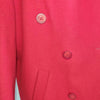 1970s 80s Sophia of Melbourne Wool Coat Red Red Size AU 12