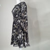 Witchery Abstract Print Midi Dress Size AU 6