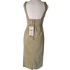 Oh polly Saints Secrets Olive Midi Pencil Dress 10 AU