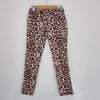 Cue Leopard Print Skinny Pants Size 8