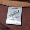 Dotti Tan Faux Suede Moto Jacket Tan Size AU 12