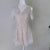 Temt cream lace romper playsuit with tie at back of neck. 10
