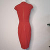 Cue Red Midi Dress 8 AU