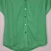 Dian Yi Liam Green Blouse with faux Pearl Collar Green