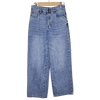 Factorie High-Waisted Wide Leg Venice Blue Jeans 8 AU
