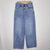 Factorie High-Waisted Wide Leg Venice Blue Jeans 8 AU
