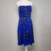 Collection Blue Party Dress Strapless Cocktail Wear 8 AU