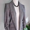 Portmans Grey Plaid Blazer Grey Size 8