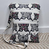 Chic and lightweight Butterfly Print Crossbody FestivalBag