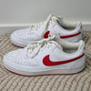 Nike Court Vision Low Sneakers White Red