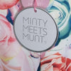 Minty Meets Munt Vera Mini Dress Neon Rose Print Size 12 AU NWT