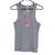 Lorna Jane Grey And Pink Tank Top Medium