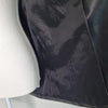 Luck And Trouble Black Faux Leather Blazer Black Size 6 AU