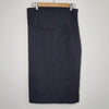 Cue Charcoal Grey Tailored Skirt Grey Size 12 AU
