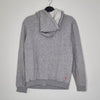 Adidas Grey Hoodie with Coral Logo